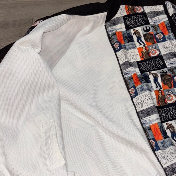 Star Wars Custom Made Graphic Men's Bomber Jacket - Picture 9 of 9